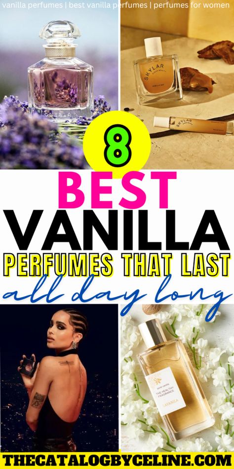 8 Best Vanilla Perfumes That Smell Heavenly and Last All Day Warm Vanilla Perfume, Vanilla Perfumes For Women, Vanilla Perfumes, Best Womens Perfume, Sandalwood Perfume, Coconut Perfume, Seductive Perfume, Classic Perfumes, Makeup Nails Designs