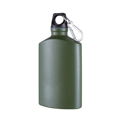 Camping Water Bottle, Green Water Bottle, Hiking Water Bottle, Canteen Water Bottle, Water Canteen, Carpool Karaoke, Portable Water Bottle, Drawing Tutorials For Beginners, Water Bottle Design