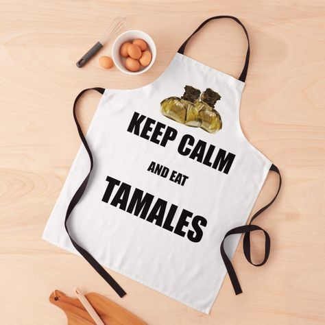 Tamale Aesthetic, Tamale Making Shirts, Tamale Masa, Unique Tamales, Tamale Ornament, Aprons For Sale, Chiffon Tops, Apron