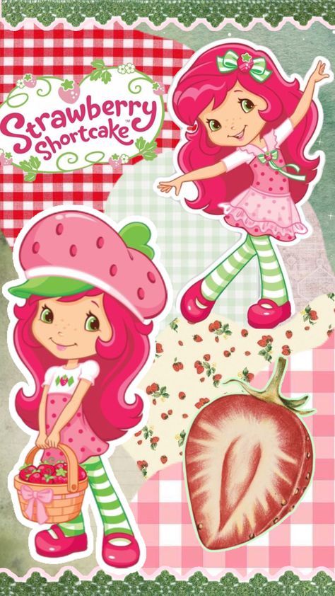 Strawberry Shortcake Cartoon, Strawberry Shortcake Cake, Strawberry Shortcake Characters, Cartoon Wallpaper Iphone, Iphone Layout, Friends Party, Cute Selfies Poses, My Themes, Cellphone Wallpaper