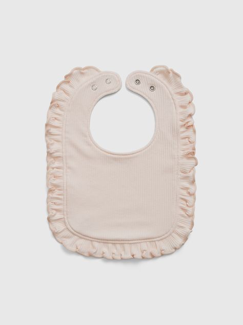 Baby First Favorites TinyRib Bib | Gap Diy Baby Girl Bibs, Baby First Outfit, Cheap Pink Cotton Bib, Girl Hats, Toddler Bib, Machine Applique Designs, Dresser Organization, Baby Girl Bib, Baby Trend