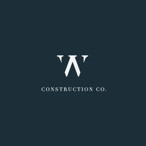 Masculine Logo Design Inspiration, Home Builder Branding, Builder Branding, Builder Logo Design, Home Builder Logo, Builders Logo, Contractor Logo, Therapy Branding, Builder Logo