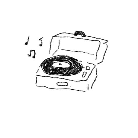 Drawing Widget Icon, Black And White Doodles Aesthetic Simple, Black And White Aesthetic Doodles, Black And White Stickers For Journal, Song Aesthetic Drawing, Music Doodles Simple, Black White Aesthetic Icon, Cute Music Doodles, Black And White Music Icon