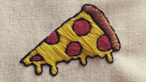 Manly Embroidery Ideas, Pola Sulam, Embroidery On Clothes, Cute Embroidery, 자수 디자인, Simple Embroidery, Hand Embroidery Art, Futurama, Hand Embroidery Patterns