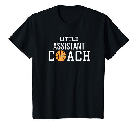 PRICES MAY VARY. Solid colors: 100% Cotton; Heather Grey: 90% Cotton, 10% Polyester; All Other Heathers: 50% Cotton, 50% Polyester Imported Pull On closure Machine Wash Cute shirt for a younger sibling to wear while helping mom or dad coach their brother or sisters team. Fun child shirt for any kid who helps the basketball coach. Fun shirt to have a boy or girl wear to practice, to the game or tournament. Lightweight, Classic fit, Double-needle sleeve and bottom hem Basketball Coach Gifts, Coaches Wife, Softball Coach, Coach Shirts, Coaching Volleyball, Basketball Funny, Basketball Clothes, Kids Basketball, Basketball Coach