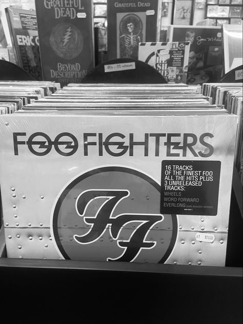 foo fighters vinyl #vinyl #aesthetic #vinylshop #foofighters #music Foo Fighters Aesthetic, Foo Fighters Vinyl, Foo Fighters Poster, Vinyl Aesthetic, Dark Pictures, Foo Fighters, Spotify Playlist, Phone Themes, Funny Things