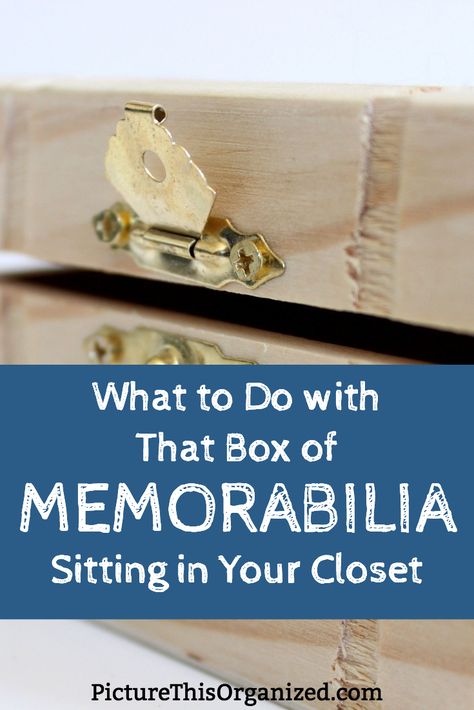 What To Do With Memorabilia, Photo And Memorabilia Storage, How To Display Keepsakes, How To Organize Memorabilia, How To Store Memorabilia, Display Sentimental Items, Organize Memorabilia, Memory Storage Ideas, Organizing Memorabilia