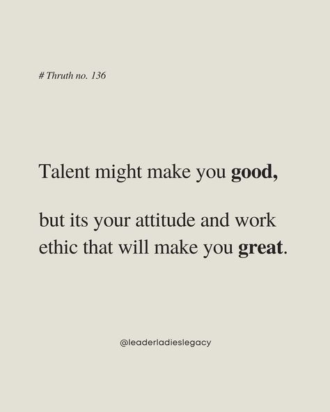 📥 𝗦𝗔𝗩𝗘 this reminder for later! ➝ Follow @leaderladieslegacy #Womenwhohustle #claimit #bossladymindset #worthy #reelsmotivation #dontsettle #confidentwomen #workonyourself #authenticliving #reelsmotivation #confidenceboost #dontsettleforless #workonyourself How to change your life | how to be better | me in next 5 years | future plans | self made millionaire | how to become great | how to achieve greatness | work ethic Self Achievement Quote, Deep Work Quotes, Quotes On Work Ethic, Poor Work Ethic Quotes, Achievement Quotes Proud, Hostel Quotes, Leadership Development Quotes, Self Made Quotes, Work Ethic Quotes