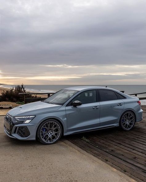 Auditography 📸 on Instagram: "Has Audi done enough with the new RS3 Performance? Share your thoughts. Head over to the YouTube channel and see the new videos of this, the TT-RS iconic edition and the new R8 GT. Car: 2023 @Audi RS3 Sedan Performance 1of300 Engine: 2.5L 5cyl Turbo - 407hp/299kW/500Nm/360lbft of torque, with the maximum power available between 5700-7000rpm Performance 0-100km/h: 3.39sec (tested), 3.8sec (official), Top Speed: 300kmh - 186 mph Color: Arrow grey + carbon optics  O Rs3 Audi 2023, Audi Rs3 Sedan Wallpaper, Audi Rs3 Sedan, R8 Gt, Car 2023, Audi A3 Sedan, Audi S3, Audi Rs3, Audi Rs