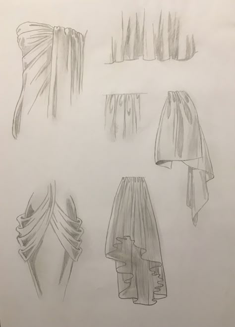 Drapes And Folds Fashion Illustration, How To Draw Shadows On Clothes, Dress Folds Reference, Folds In Clothes Drawing, Drapes Illustration, How To Draw Folds, Draping Fashion Illustration, Drape Drawing, Draping Drawing