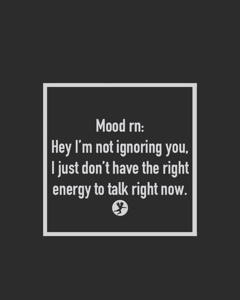 Admin Those days when you feel like running away and delete all social media account. #theheartlogics #quotes #hey #ignorance #ignore #mood #moodedits #moodygrams #moodswings #moodrightnow #rightnow #moodquotes #energy #energyiseverything #energyhealing #talk #talktome #talkaboutit #mequotes #quotesworld #vibes #goodenergy #energyshift Delete All Social Media, No Energy, Social Quotes, My Feelings, Good Energy, Those Days, Talking To You, Just Don, Talk To Me