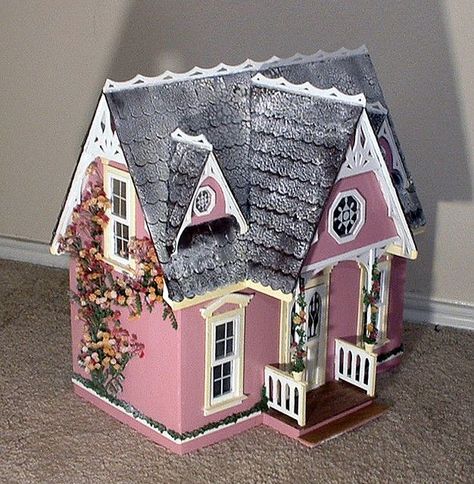 The Pink Orchid Orchid Dollhouse Ideas, Orchid Dollhouse, Orchid House, First Snowfall, The First Snow, Doll House Plans, Dollhouse Projects, Dollhouse Ideas, Glitter Houses