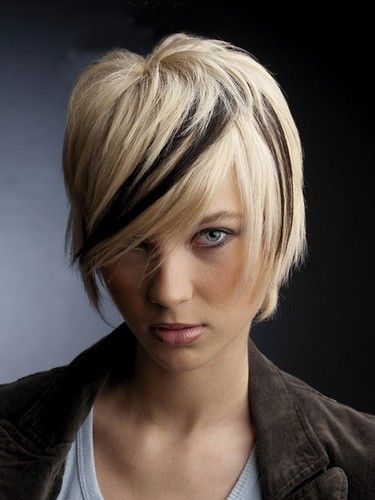 Modern Short Hairstyles, Hipster Hairstyles, Short Hair Color, Cute Hairstyles For Short Hair, Short Blonde, Blonde Bobs, Round Faces, Short Hair With Bangs, Love Hair