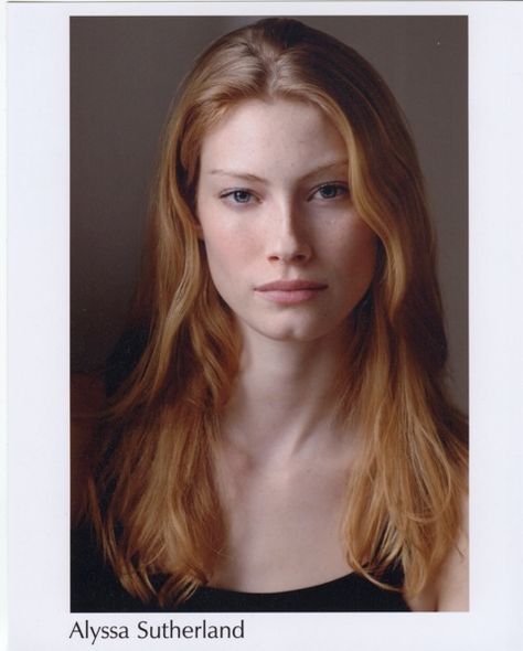 Alyssa Sutherland | Brianna Fraser Alyssa Sutherland, Viking Women, Model Face, Pale Skin, Young Woman, Woman Face, Celebrities Female, Redheads, Pretty Woman