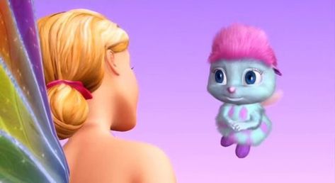 Barbie Bibble Mood Reaction Pic Barbie Pets Movie, Bibble Barbie Icon Aesthetic, Bibble Barbie Aesthetic, Bibble Barbie Cute, Barbie Bibble, Fairytopia Magic Of The Rainbow, Og Barbie, Barbie Pets, Barbie Funny