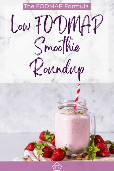 Easy Low FODMAP Smoothie Recipes - The FODMAP Formula Low Fodmap Coffee Drinks, Fodmap Drinks, Low Fodmap Smoothie, Breakfast Recipes Gluten Free, Fodmap Smoothies, Low Fodmap Breakfast, Recipes Low Fodmap, Blend Jet, Easy Low Fodmap