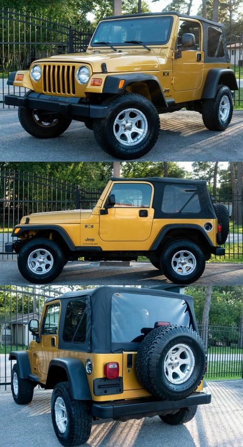 very clean 2003 Jeep Wrangler X 4×4 2003 Jeep Wrangler, Sport Bar, Passenger Seat, Fender Flares, Windshield Wipers, Rear Seat, Headlamp, Jeep Wrangler, Cup Holder