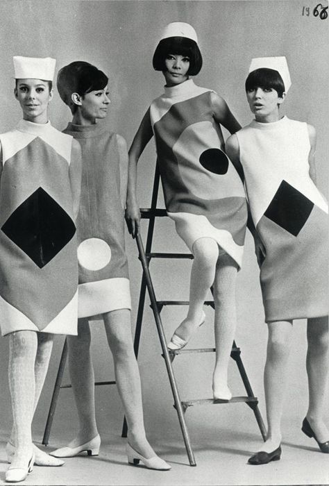 1960s Space Age Fashion, Pierre Cardin Space Age, Pierre Cardin 60s, 60s Mod Fashion, Space Age Fashion, 1960 Fashion, 1960's Fashion, 60s 70s Fashion, Fashion 1960s