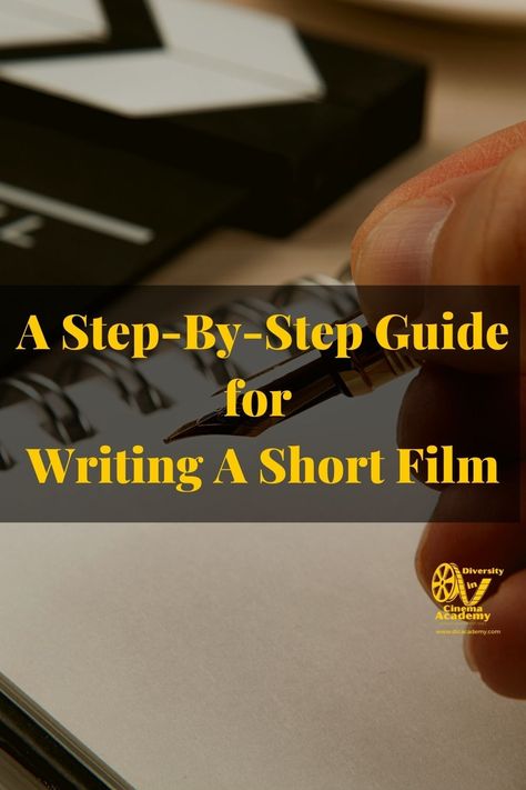 Taking the proper steps during the writing process will assist you in creating a compelling story that can potentially garner the attention of industry insiders such as managers, agents, development executives, and production companies. That's why I included a writing tips in my latest blog article, "A Step-by-Step Guide for Writing a Short Film."⁠ ⁠ To learn more about the step-by-step process of writing a short film, click the link in the bio to read Diversity in Cinema Academy's blog.⁠🎬 Short Films Ideas, Short Film Tips, How To Write A Short Film, How To Make A Short Film, Filmmaking Tips For Beginners, Short Film Ideas, How To Write A Script For A Short Film, Film Tips Filmmaking, Short Film Scripts