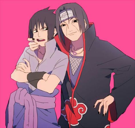 Itachi Uchiha & Sasuke Uchiha Naruto Mignon, Bts Anime, Sasuke And Itachi, Naruto Images, Manga Naruto, Naruto Fan Art, Naruto Shippuden Sasuke, Naruto Kakashi, Naruto Cute