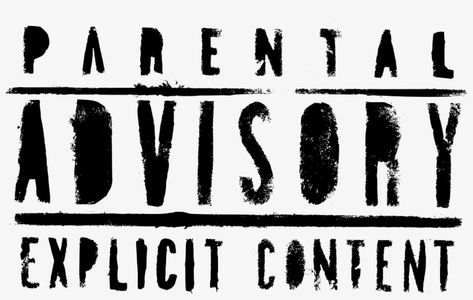 Parental Advisory Explicit Content Logo, Parental Advisory Tattoo, Explicit Content Album Cover, Design Png Graphics, Explicit Content Logo, Parental Advisory Png, Parental Advisory Logo, Parental Advisory Sticker, Word Graphics