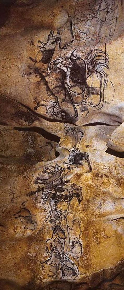 Witness the beauty of history with these ancient cave paintings across the world. Use TripHobo to plan your trip. Prehistoric Painting, Chauvet Cave, Prehistoric Cave Paintings, Paleolithic Art, Cave Drawings, Prehistoric Art, Art Ancien, Cave Paintings, Art Sites