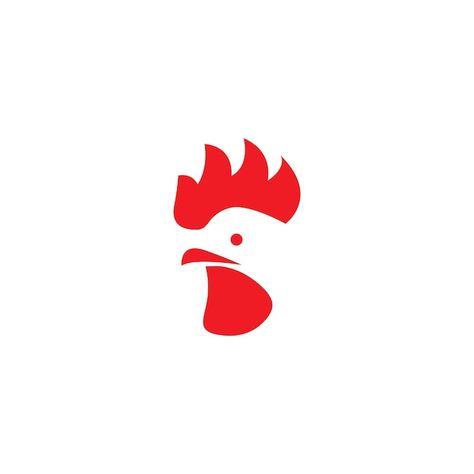 Chicken Logo Ideas, Hen Logo, Chicken Mascot, Chicken Icon, Chicken Vector, Rooster Logo, Fire Chicken, Chicken Drawing, Chicken Logo