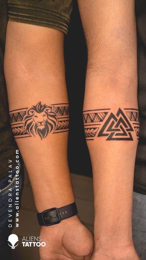 Name Band Tattoo Design, Portugal Tattoo, Skiing Tattoo, Pr Logo, Delicate Flower Tattoo, Geometric Line Tattoo, Line Tattoo Ideas, Lion Tattoos, Armband Tattoos