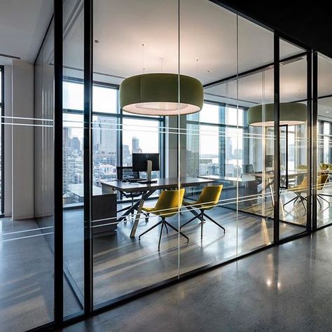 Trendy Office Space LED Lighting Design Ideas Cozy Lamps, Modern Office Space Design, Private Office Space, Industrial Office Design, Cool Office Space, Modern Office Space, Modern Office Decor, Modern Office Interiors, Corporate Office Design