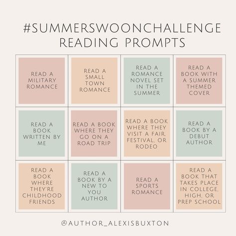 Ya Reading Challenge, 30 Day Book Challenge Reading, Spring Break Reading Challenge, Extreme Reading Challenge Ideas, Summer Reading Challenge For Adults, Summer Reading Challenge, Challenge Ideas, Steamy Romance, Book Challenge