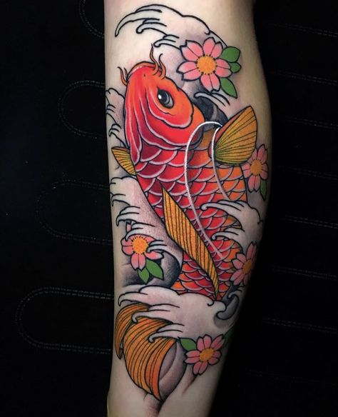 Kio Fish Tattoo, Koi Fish Tattoo Meaning, Coy Fish Tattoos, Koi Fish Tattoos, Japanese Koi Fish Tattoo, Koi Tattoo Sleeve, Tattoos Japanese, Koi Tattoo Design, Cross Drawing