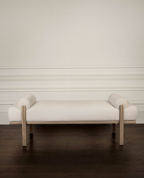 BENCHES. Such a versatile piece of furniture but often forgotten - see below for 3 ways to use a bench:⁠ ⁠ 1) At the end of your bed for a place to sit if you don't have space for an armchair. ⁠ 2) As extra seating in your Living Room, in front of a fireplace or TV so you don't block the view.⁠ 3) In your Entrance Hall to sit on when putting on your shoes. ⁠ ⁠ Where would you have a bench in your home? End Of Bed Furniture Ideas, Bench In Front Of Fireplace Living Rooms, Backless Sofa Benches, Bench Bedroom Ideas, Bed Front Bench, Bed Bench Ideas, Bench In Front Of Bed, Bench At End Of Bed, Hall Bench Seat