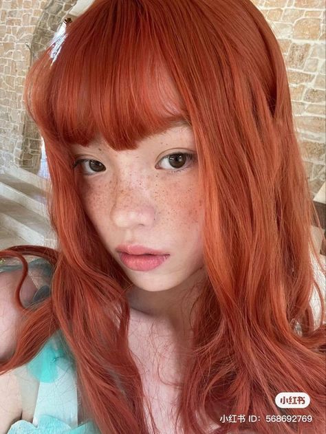 Orange Hair Color Ideas, Orange Hair Color, Hair Color Orange, Red Hair Inspo, Ginger Hair Color, Dye My Hair, Hair Reference, Hair Inspiration Color, Orange Hair