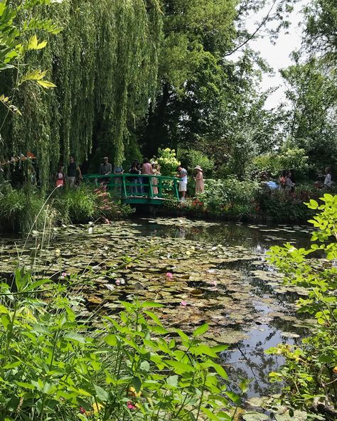 A guide to the Monet Garden at Giverny - in Normandy, France Flower Aesthetic Green, Wedding Dress Garden, Giverny Monet, Monet Garden Giverny, Garden Aesthetics, Cottagecore Spring, Monet Garden, Giverny France, France Aesthetic