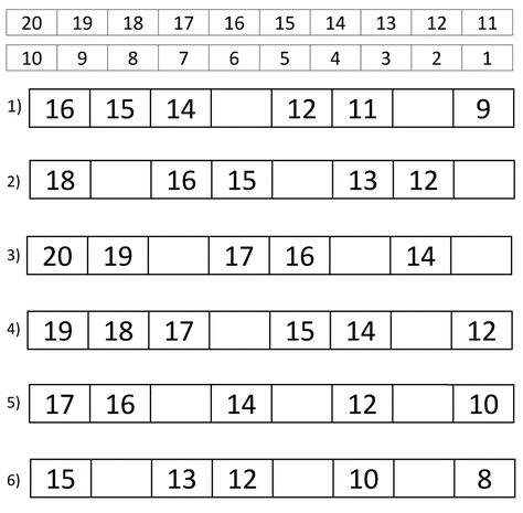 Counting Backwards From 20 Worksheets Counting Backwards From 20 Worksheet, Count Backwards From 20, Counting Backwards Worksheets, Counting Backwards From 20, Maths Worksheets For Kindergarten, Answer Sheet Template, Backward Counting, Counting Backwards, Worksheet Math