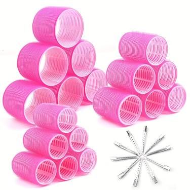 Big Rollers, Rollers For Hair, Large Hair Rollers, Hair Roller Clips, Diy Hair Rollers, Velcro Rollers, Hair Curlers Rollers, Hair Roller, Heatless Hair Curlers