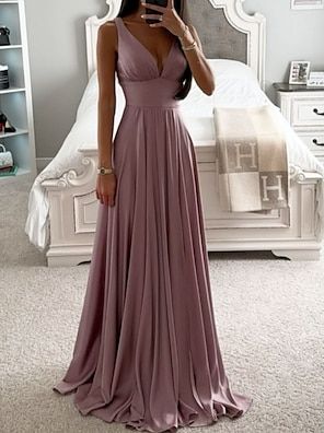 Sheath / Column Mother of the Bride Dress Wedding Guest Elegant Square Neck Floor Length Chiffon Lace Half Sleeve with Ruching 2024 2024 - $139.99 Butterfly Gown, Cheap Bridesmaid Dresses Online, Dress Paris, Dress Wedding Guest, Cheap Bridesmaid Dresses, Bridesmaid Dresses Online, Mauve Dress, Satin Gown, Mother Of The Bride Dress