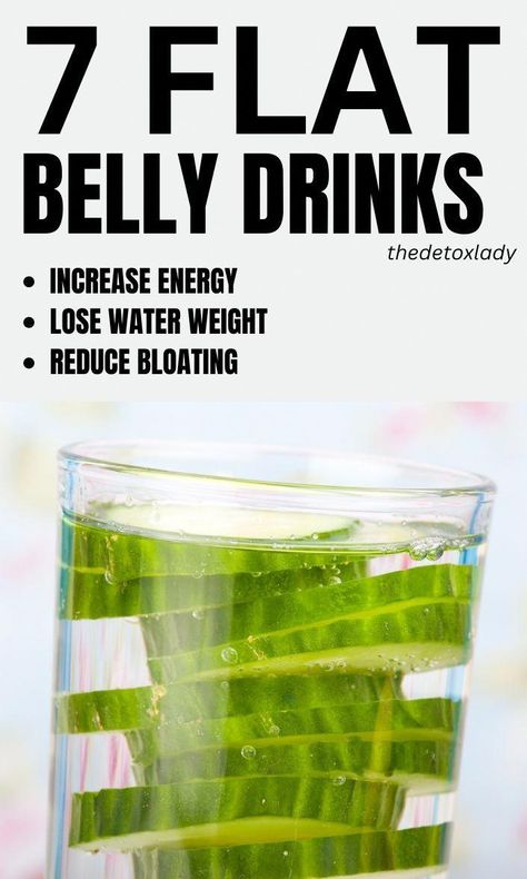 Here are 7 Cucumber Detox Water Recipes For Flat Belly In Just 3 Days that you can make at home using very few natural ingredients which you may already have in your kitchen. If you have been trying to lose weight fast at home, you will want to check out the following detox water recipes for a flat belly in just 3 days. Stomach Detox, Flat Stomach Foods, Cucumber Water Recipe, Ginger Detox Water, Cucumber Detox Water, Lose Water Weight, Clean Eating Diet Plan, Flat Belly Drinks, Cucumber Diet