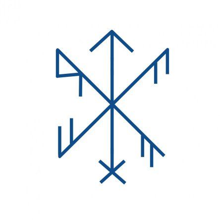 Bindrune «Provide energy for success» Rune Symbols And Meanings, Witch Sigils, Viking Rune Tattoo, Bind Runes, Runes Meaning, Gear Tattoo, Nordic Symbols, Viking Tattoo Symbol, Magick Symbols