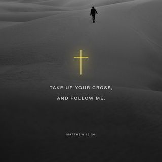 Matthew 16:24-28 Then Jesus said to his disciples, “If any of you wants to be my follower, you must give up your own way, take up your cross, and follow me. If you try to hang on to your life, you will lose it. But if Then Jesus said to His disciples, “If anyone wishes to follow Me [as My disciple], he must deny himself [set aside selfish interests], and take up his cross [expressing a willingness to endure whateve Then Jesus went to work on his disciples. “Anyone who intends to come with me has Woord Van God, Matthew 16, Youversion Bible, Jesus Said, Ayat Alkitab, Daily Verses, God First, Daily Bible, Verse Of The Day