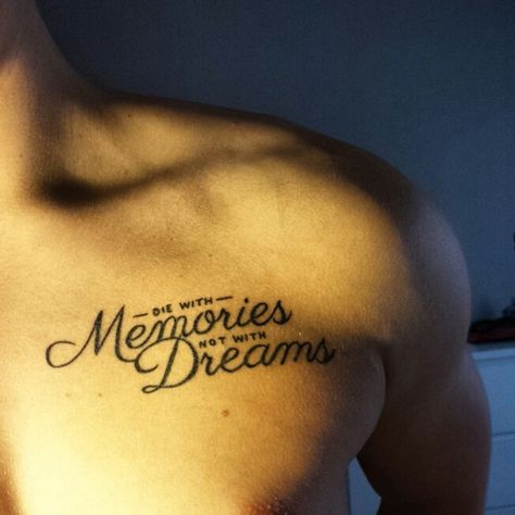 Die With Memories Tattoo, Die With Memories Not Dreams Tattoo, Lion Chest Tattoo, Cloud Tattoos, Die With Memories Not Dreams, Bicep Tattoo Men, Inner Bicep Tattoo, Cute Hand Tattoos, Game Wallpaper Iphone