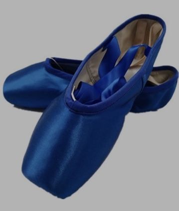 Blue Pointe Shoes, Colored Pointe Shoes, Blue Ballet Shoes, Dance Essentials, Dance Dance Dance, Ballet Pointe, Ballet Pointe Shoes, 12 Dancing Princesses, Blue Slippers