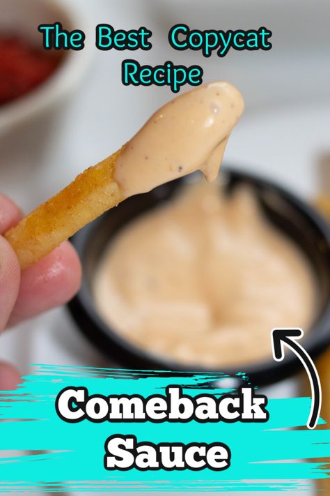 Do you love Comeback sauce? Looking for a comeback sauce recipe you can make at home? Whether you are having a party, celebrating game day, or just want some of this great tasting sauce as a dip for dinner, you have to try my comeback sauce recipe.  #weightwatchers #dip #sauce #sidedish #recipe Come Back Sauce, Dip For Dinner, Comeback Sauce Recipe, Homemade Horseradish, Crinkle Fries, Comeback Sauce, Sandwich Sauces, Dip Sauce, Seasoned Potatoes