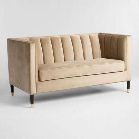 Living Room, Living Room direct from UD. ARDENA FURNITURE in ID Office Redo, Tufted Loveseat, Affordable Sofa, Glam Furniture, Minimal Interior, Sofas For Small Spaces, Velvet Loveseat, Couch And Loveseat, Apartment Sofa