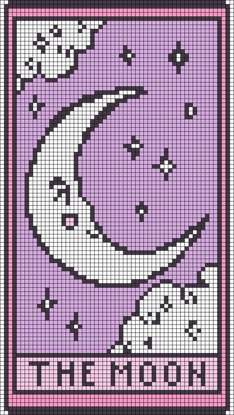 Alpha pattern #76366 | BraceletBook C2c Pixel Crochet, Alpha Patterns For Beginners, Cross Stitch Aesthetic Pattern, Pixel Art Pattern Aesthetic, Cross Stitch Patterns Aesthetic, Cute Cross Stitch Patterns Easy, Alpha Pattern Aesthetic, Graph Art Pattern, Crochet Pixel Pattern Aesthetic