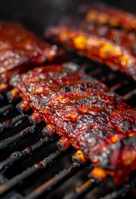 Baby Back Ribs On Grill, Grilled Baby Back Ribs, Most Popular Recipes On Pinterest, Trendy Recipes, Baby Back Pork Ribs, Country Food, Drumstick Recipes, Chicken Drumstick Recipes, Ribs On Grill