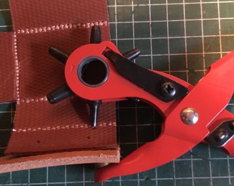 Fire Hose Craft Fire Hose Crafts, List Of Tools, Fire Hose, Sewing Needles, Sewing Leather, Sewing Thread, Hand Sewing, To Work, Red