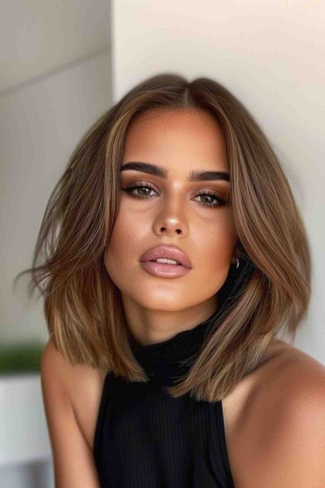 50 Inspiring Lengthy Layered Bob Haircuts and Hairstyles Check more at https://howcandothis.com/hairstyleideas/50-inspiring-lengthy-layered-bob-haircuts-and-hairstyles/ Long Bob Haircut With Layers, Long Layered Bob Hairstyles, Lob Cut, Medium Length Wavy Hair, Layered Haircuts For Women, Layered Bob Haircuts, Taper Fade Haircut, Long Layered Haircuts, Cut Her Hair