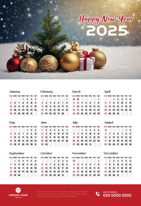 2025 Happy New Year Christmas Calendar Design Full Month Vector Date Panel#pikbest##Templates Happy New Year 2025 Calendar, Happy New Year 2025 Design, Wall Calendar Design, Whatsapp Profile Picture, Whatsapp Profile, Christmas Calendar, 2025 Calendar, Powerpoint Word, Music Decor