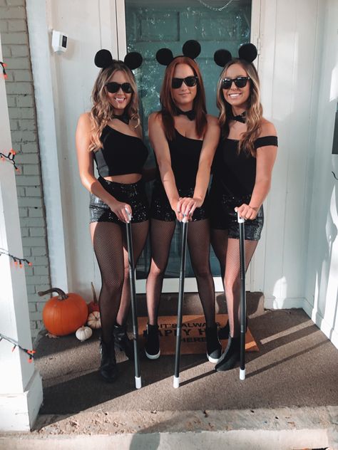 3 Blind Mice Costume, Blind Mice Costume, Three Blind Mice Costume, Mice Costume, 3 Blind Mice, Belle Halloween, Basic Halloween Costumes, Shrek Costume, Three Blind Mice